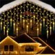 thumbnail image 4 of Guirnalda de calle con luces LED de invierno, guirnaldas de carámbanos para Año Nuevo, caída de 0,3 m, 0,4 m, 0,5 m para decoraciones navideñas 2023, 4 of 5