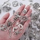 thumbnail image 5 of 80 Piezas Colgantes de Dijes de Halloween Colgantes de Plata Antigua Accesorio de Fabricación de Joyas de Halloween para Pulsera de Collar DIY, 5 of 5