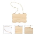 thumbnail image 3 of Raindrops 2pcs Blank Wooden Plaque For Diy Crafting Painting Signs For Home Decor Parties And Creative Projects, 3 of 8