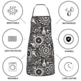 thumbnail image 6 of Sikiie Bicycles Parts Aprons for Kitchen Cooking Aprons, Chef Apron for Men Women Chef, 6 of 7