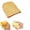 Yellow, variant on Slow-Rise Toast Shaped Squishing Toy - Realistic Fake Bread Stress Relief Toy for Kids, Adults & Desk Decor