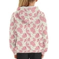 thumbnail image 4 of DISNIMO Cow Print Hoodies for Girls 8-10 Preppy Hoodie Kids Boys Hoodies Sweatshirts Childrens Pullover Hoodie Gym Hoodie Graphic Design Long Sleeve Sweatshirt with Hoodie Pockets Pink, 4 of 7