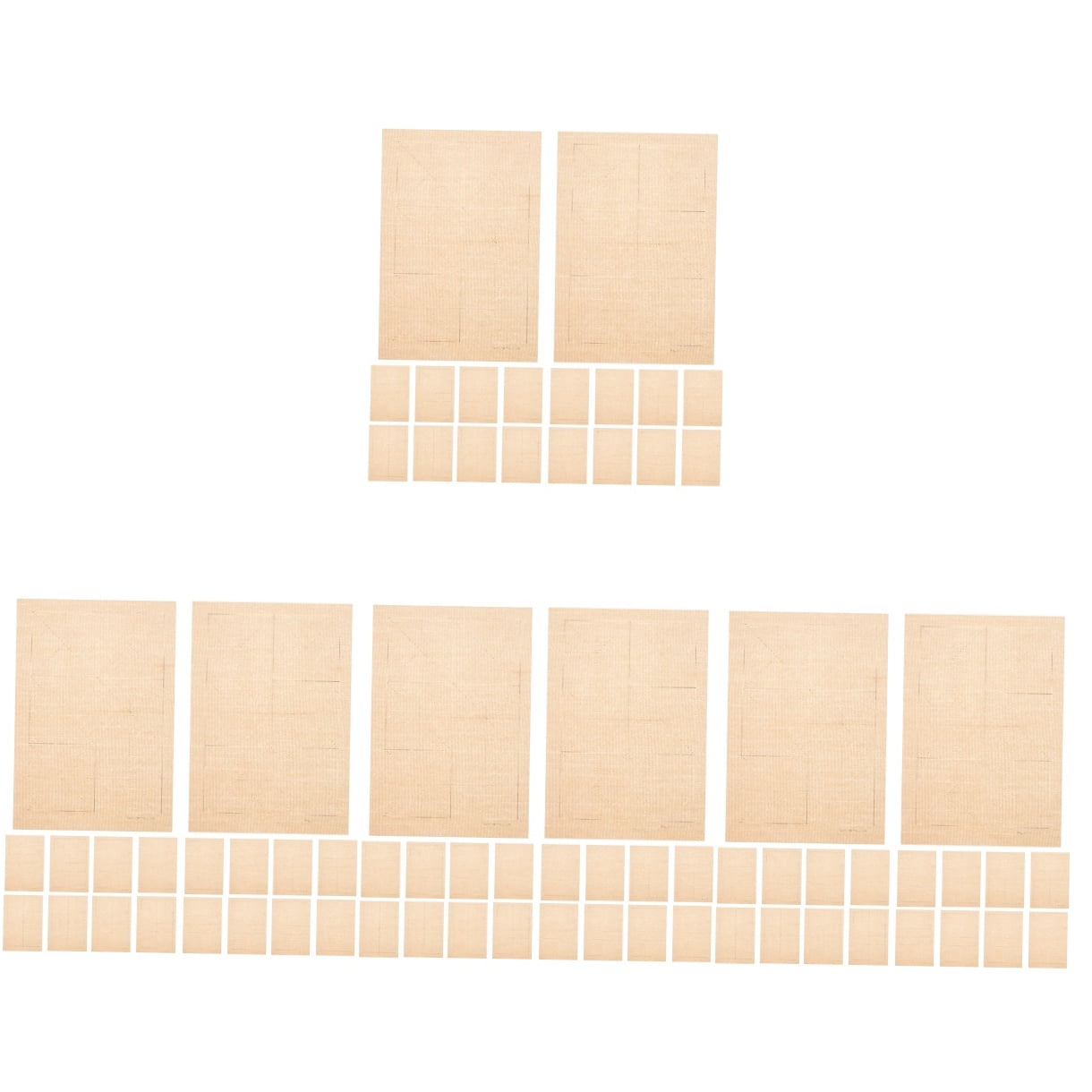 Masteelf 400 Sheets  Chinese Calligraphy Paper Vintage Writing Paper Calligraphy Training Paper Practical Rice Paper
