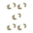 thumbnail image 2 of Destyer Durable Faux Fleur Parti Pendentif – Apparence Réaliste Bonne Texture Bas Rose 5Set, 2 of 6