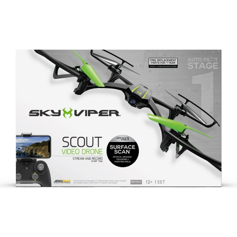 Sky Viper Scout Live Streaming Video Recording RC Drone