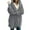 Dark Gray 1, variant on EQWLJWE Fleece Oversized Cardigans for Women Sherpa Draped Hoodie Fuzzy Fleece Jacket Oversized Fluffy Coat with Pockets