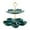 2 Tier Green, variant on WeiLaiKeQi Tiered Ceramic Cake Stand Afternoon Tea Stand for Tea Party Wedding Birthday 3 Tier Green