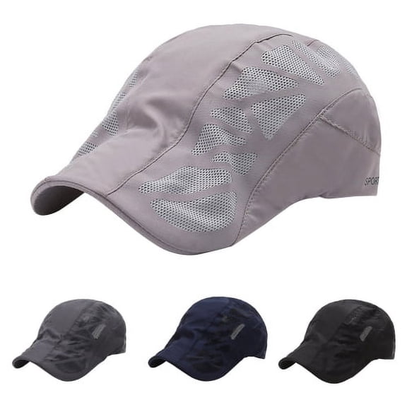 Zhaomeidaxi Outdoor Sports Cap Unstructured Quick Dry Running Hat for Adults