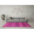 thumbnail image 3 of Ahgly Company Indoor Rectangle Oriental Pink Industrial Area Rugs, 5' x 8', 3 of 4