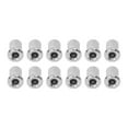 thumbnail image 1 of 12 Pcs Bagues de Guitare en Métal de Remplacement pour Guitare Électrique, 1 of 7