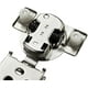 thumbnail image 5 of Ravinte 60 Pack 30 Pairs 1/2 inch Overlay Soft Close Hinges for Kitchen Cabinet Hinges Satin Nickel Hidden Hinges Stainless Steel Concealed Hinge self Closing, 5 of 5