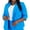 blue, variant on Womens 3/4 Sleeve One Button Blazer Jacket, Pink, Plus Size, 14W
