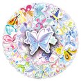 thumbnail image 2 of Pegatinas de dibujos animados con mariposas dibujadas a mano estilo graffiti x50, 2 of 2