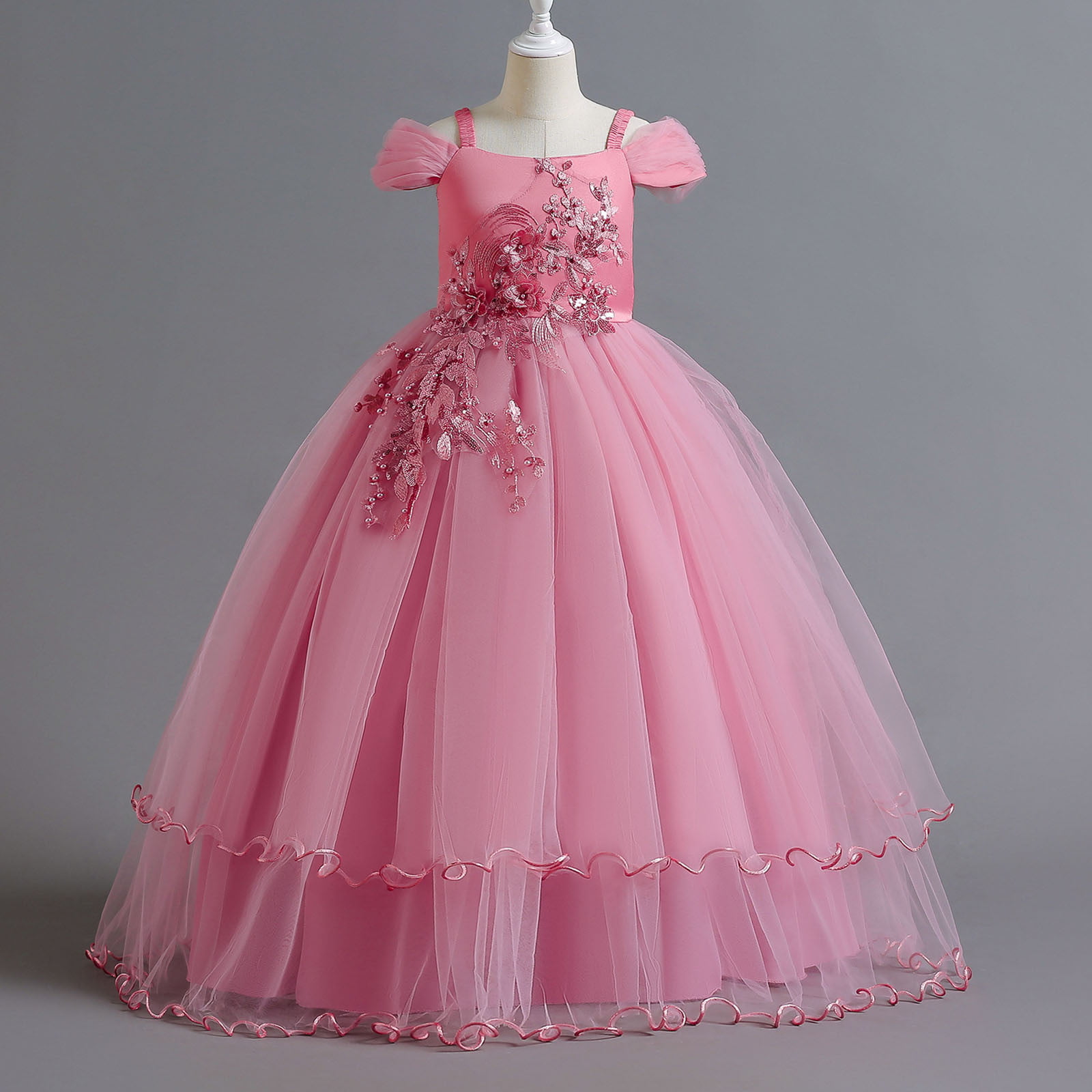 Junior Ball Gown Princess Dress | Fashion Girl Dresses | Dideyttawl