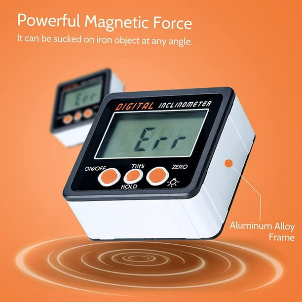 Magnetic online digital protractor