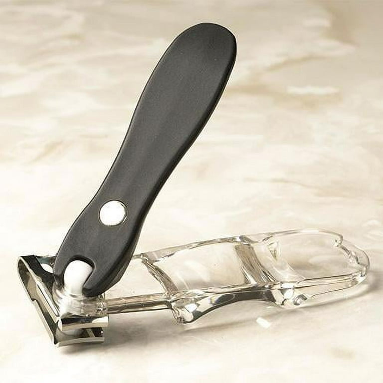 EZ Grip 360 Degree Rotary Stainless Steel Sharp Blade Fingernail Toenail clipper, Trimmer and Cutter