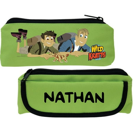 Personalized Wild Kratts Lizard Friend Green Pencil Case - Walmart.com