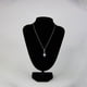 thumbnail image 4 of Collar para Mujer con Cristal Fino Swarovski en forma de niño– Bañado en Rodio- Collar Elegante y Brillante-Collares de Mujer de Moda- Joyería para Mujer de Moda- Regalo especial Ortiz Espinosa Temporada, 4 of 4