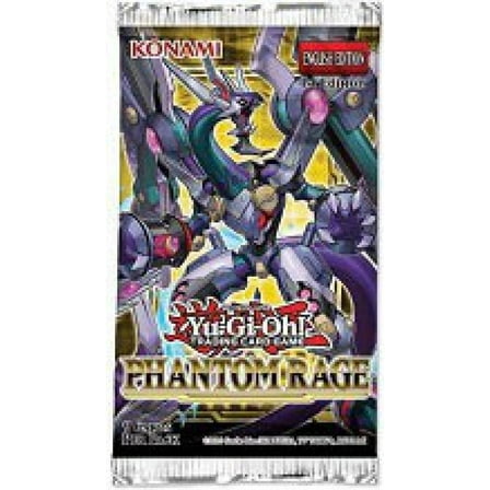 YuGiOh Trading Card Game Phantom Rage Booster Pack (7 Cards)