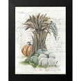 thumbnail image 2 of Norkus, Julie 12x14 Black Modern Framed Museum Art Print Titled - Happy Harvest Corn Stalk, 2 of 5