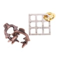 thumbnail image 1 of Rompecabezas CUTICAT Aleación de bronce 2 piezas, 1 of 8