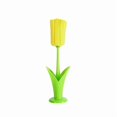 thumbnail image 1 of Cepillo reutilizable tipo tulipán for vasos con mango largo, cabezal de esponja extraíble, mango largo for limpiar botellas y vasos, herramienta multiusos de plástico resistente for la cocina., 1 of 2