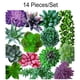 thumbnail image 5 of Toystoory Suculentas falsas, accesorios para fotos, plantas decorativas simuladas, bonsái, decoraciones para el hogar, patios, césped, maceta, SET0836 Flores artificiales SET0865 paquete de 15 Toystoory HA060204-07B, 5 of 6