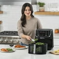 thumbnail image 4 of Gourmia Digital Window 8 qt Air Fryer, Black - Nonstick, Digital Display, 4 of 8