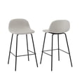 thumbnail image 1 of Crosley Furniture Tabouret de Cuisine Riley 2 Pièces Hauteur Comptoir, Flocons d'Avoine, 1 of 5