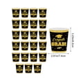 thumbnail image 3 of weibbin 2026 Graduation Season Adult Graduation Themed Party Tableware Disposable 24PCS Paper Cup Tissue Set, 3 of 6
