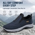 thumbnail image 3 of CHICVOMEY Comfort Sneakers for Men Lightweight Slip On Hiking Shoes Non-slip Shock Absorbing Casual Shoes For Daily Wear & Walking, 3 of 8