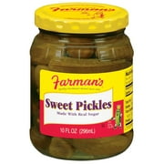 Farman's Sweet Pickles 10 Oz Jar