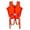 Orange-d, variant on LRen Toddler Life Jackets Begin To Swim Buoyancy Swimming Aid Vest for Kids Girls Swim Jacket with Adjustable Safety Strap for Boating, Watersports, Swimming, Wakeboard & More