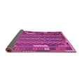 thumbnail image 2 of Ahgly Company Indoor Round Oriental Purple Traditional Area Rugs, 5' Round, 2 of 4