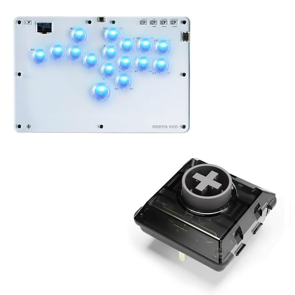 Sehawei R16 All-Button Arcade Controller and Kailh Shadow Hunting Switch Low Profile Switches