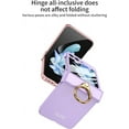 thumbnail image 5 of case for Samsung Z Flip 5 Case with Hinge Protection & Ring Holder Small Screen Protection Cover for Galaxy Z Flip 5 Case, Pink, 5 of 7