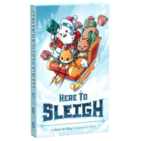 Here to Slay: Here to Sleigh Expansion 2-4 players, ages 10+, 30-60 minutes