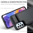 thumbnail image 3 of for Samsung Galaxy A23 Case with Card Holder, Wallet Case for Women Men with RFID Blocking, Durable Leather Kickstand Magnetic Clasp Shockproof Phone Case for Samsung Galaxy A23, 3 of 11