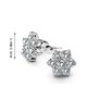thumbnail image 3 of Xihbxyly Ofertas Diarias Pendientes In Moda And Form Of Copo de Nieve para Mujer, Pendientes In Diamantes de Imitación, 3 of 5