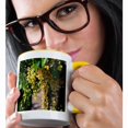 thumbnail image 2 of 3dRose, Chile, Elqui Valley, El Tambo, vineyard with grapes., 15oz Two-Tone Yellow Mug, 2 of 7