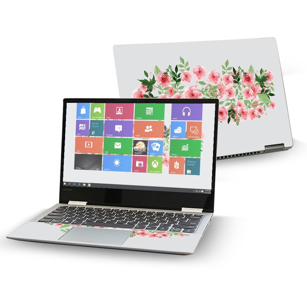 Floral Skin For Lenovo Yoga 720 13" (2017) Protective, Durable, and Unique Vinyl Decal wrap