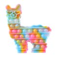 thumbnail image 2 of TieDye luminoso Alpaca Push Bubble Stress Reliever juguetes artesanías de descompresión Ehuebsd Embalaje original, 2 of 9