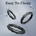 thumbnail image 5 of Xbonp Men Penis Ring ,Pleasure Ring 3 Pack, 5 of 5