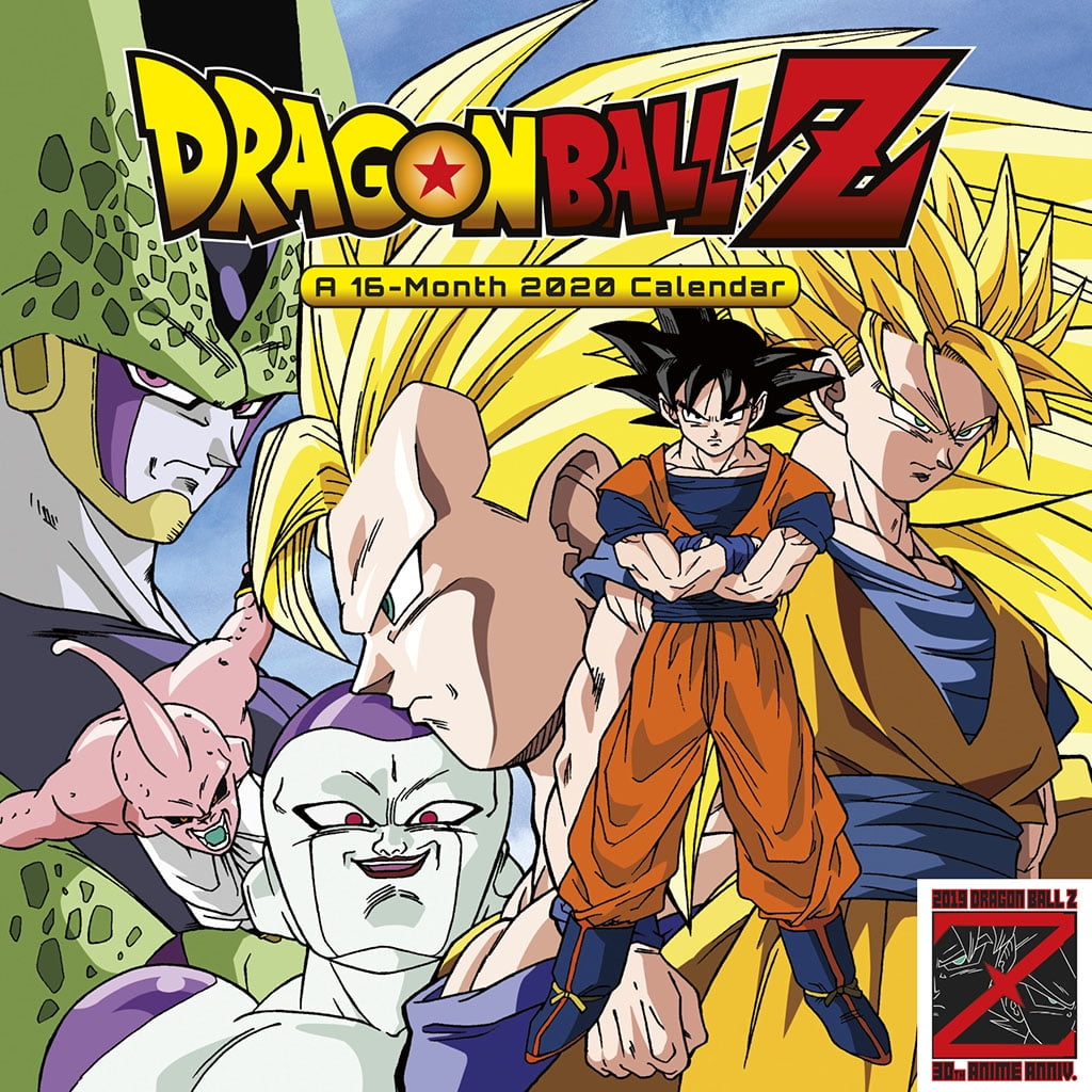 Trends International 2023 Dragon Ball Z Wall Calendar