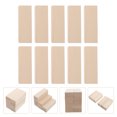 thumbnail image 1 of UPGRATOR 10Pack Unfinished Blank Wood Pieces Natural Style Rectangular Shape for Home Decoration, 1 of 8