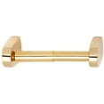 thumbnail image 2 of Alno A8960 Euro Series Adjustable Horizontal Modern Toilet Paper Tissue Holder - Brass, 2 of 5