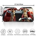 thumbnail image 5 of Uorisanigo Car Shade Front Windshield Blocks UV Rays Cute Giraffe Driving Front Car Window Shades Sunlight Resistant Reflective Sun Visor Auto Sunshade Suitable for Car Truck SUV, 5 of 7