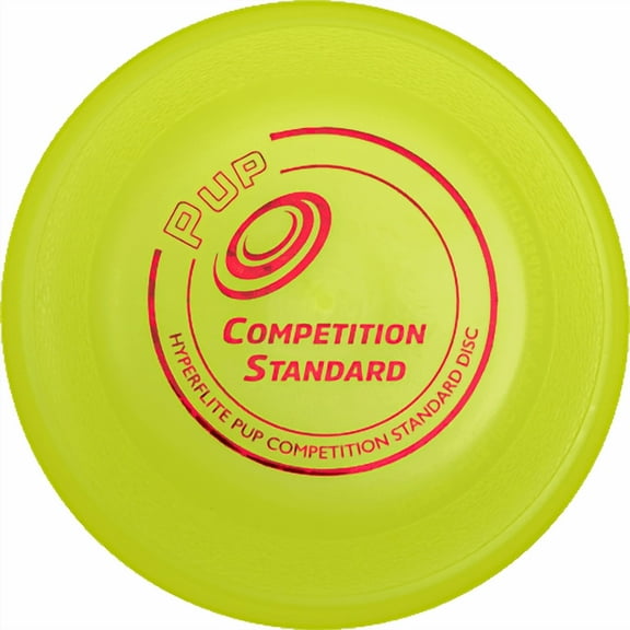 Hyperflite Pup Competition Standard (7") Dog Sport Flying Disc Yellow