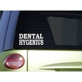thumbnail image 1 of Dental Hygenius *I667* 8 inch Vinyl Decal, 1 of 1