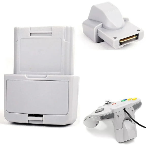 Rumble Pak for Nintendo 64 - N64 Controller Vibration Pack Gray